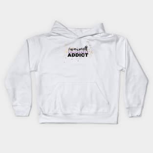 hashtag waxmelt addict Kids Hoodie